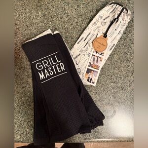 Grill Master Black Kitchen Boa.  NWT